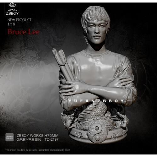 75mm Resin Bust Kits Model self-assembled TD-2197