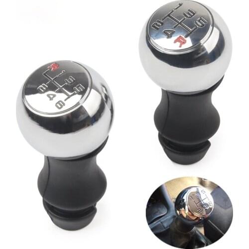 Car Modified Gear Shift Head for Peugeot 106/1007/206/107/306/307/308/2008/301/3008/406/508/605/807 Handball Plating 5 6 Gears