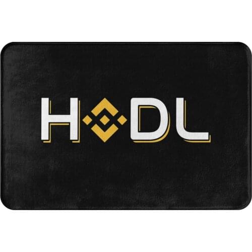 Binance Coin Crypto Miners Bedroom Mat Hodl BNB Doormat Living Room Carpet Balcony Rug Home Decoration