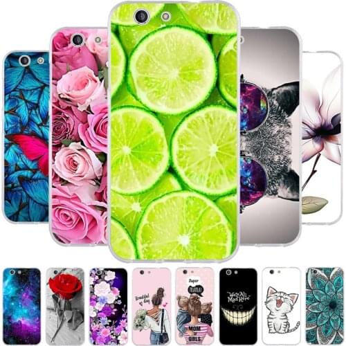 B Case For ZTE Blade Z10 Case Soft TPU 5.2" Cover Matte Painting For ZTE Blade A512 Phone Cases Flower Cute Pattern Coque