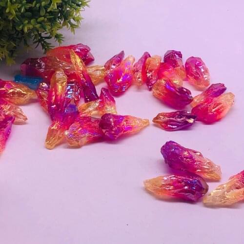 Decorative Angel Natural Rock Quartz Stone Crystals Rose Labradorite Healing Runel Moon Amber Jewelry Crysta Stones and amethyst