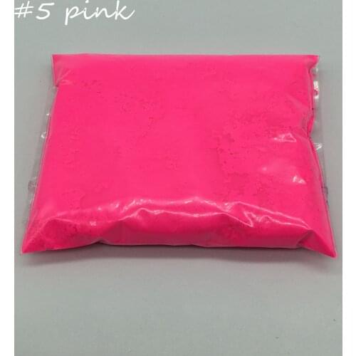 10g Pink Color Fluorescent Powder phosphor Pigment for Paint Printing Soap Neon powder Nail Art Polish,10g/lot,just onbe color