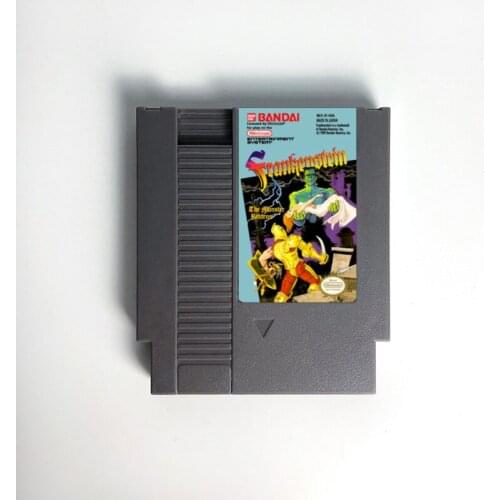 Frankenstein - The Monster Returns - Game Cartridge For NES Console 72 Pins 8bit