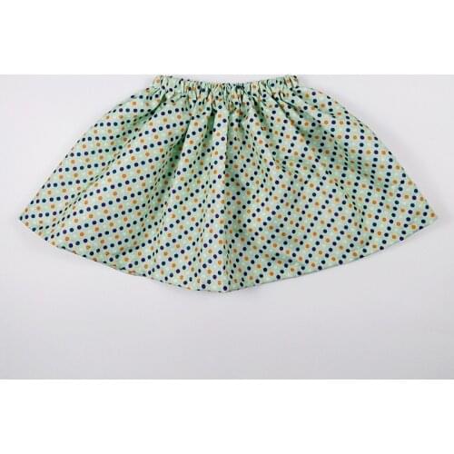 Korean green dot wave point children baby girl summer tutu skirts fashion princess short skirt pettiskirt kids clothes Falda USA
