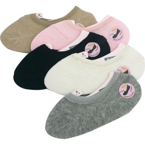 2016 summer new cotton high quality slip boy girls boat socks children socks for 1-9 year kids boy/girls socks 5 pairs / lot