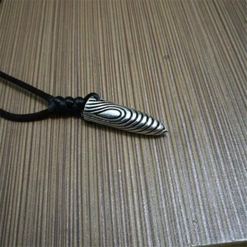 New Movie War wolf 2 alloy bullet pendant necklace men and women trend evil spirits gifts retro bullets necklaces pendants