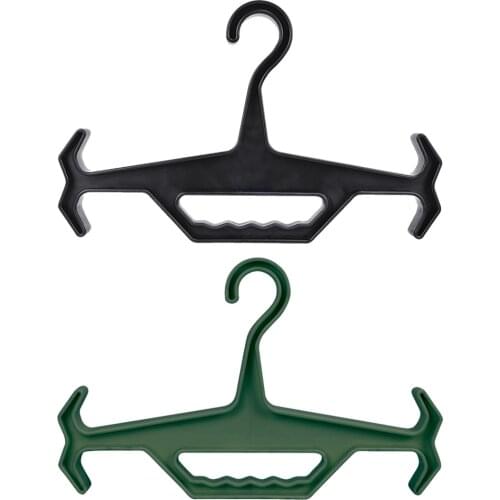 Hunting Vest Hanger Reusable Anti-dropping Plastic Multifunction Heavy Duty Hanger for Diving Suits Vest Hanging Rack