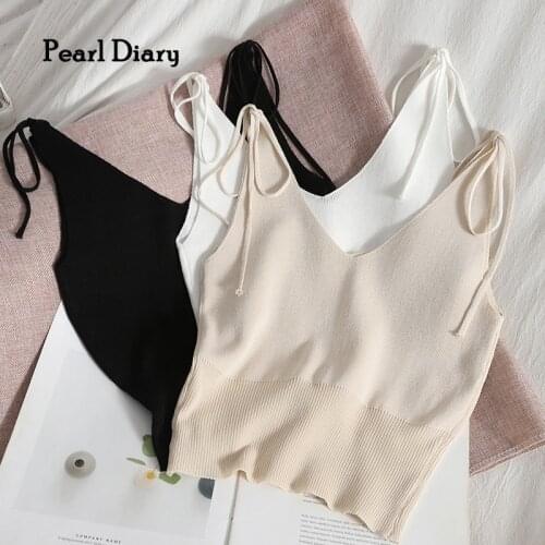 Pearl Diary Women's Crop Tops