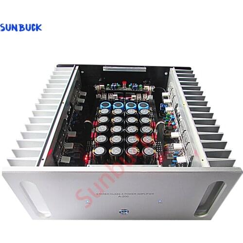 Sunbuck A-200 Fully Balanced Pure Class A Rear Amplifier 200W+200W 2.0 Channel Rear Class A Power Amplifier