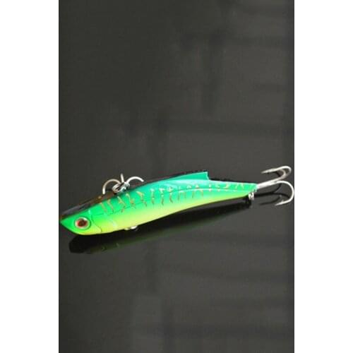 3D Eyes 93mm/27.5g Anti-Corrosion Bionic Fishing Lure Hard Lure Artificial Luminous Metal VIB Freshwater Metal Fishing Bait