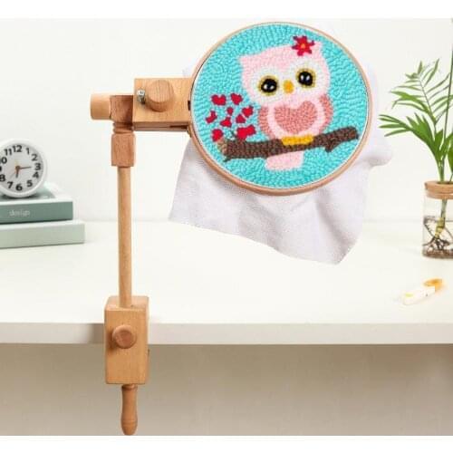 Sell! ! ! The New 360-Degree Adjustable Desktop Embroidery Stand Stand Embroidery Stand Household Stand Wholesale Direct Sales