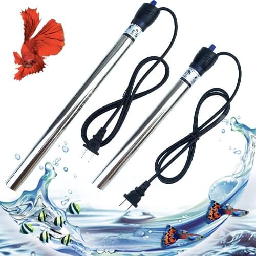 100W/200W/300W Adjustable Temperature Thermostat Heater Rod Aquarium Submersible Heater Fish Tank Temperature Thermostat