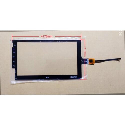 7 inch Touch Screen Sensors, digitizers Touch Panel For Car radio LXH-TPC0037-677-V5 For Pi-707 HC-60GT911 Ecopower ep-8700