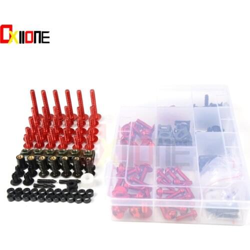 Aluminium Universal Motorcycle Fairing Bolts Nuts FOR YAMAHA TRX850 TDM 900 TDM 850 TDM 850