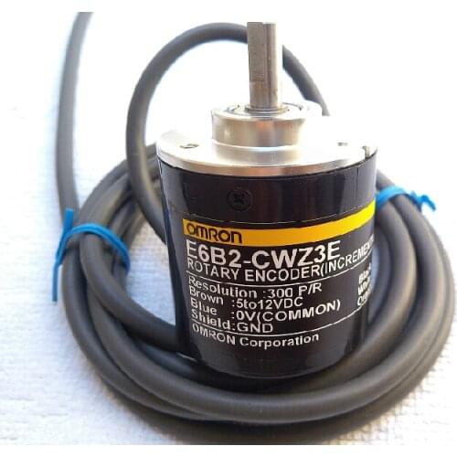 1pcs E6B2-CWZ3E 300P/R encoder for Omron / 300 line incremental rotary optical encoder / tachometer positioning encoder