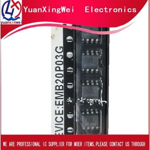 5pcs EMB20P03G EMB20P03 B20P03 SOP-8 new original free shipping