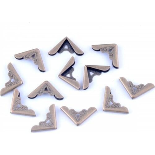 Free Shipping-200PCs Book Scrapbooking Albums Menus Folders Corner Protectors (Fits 2mm thick) 17x24mm