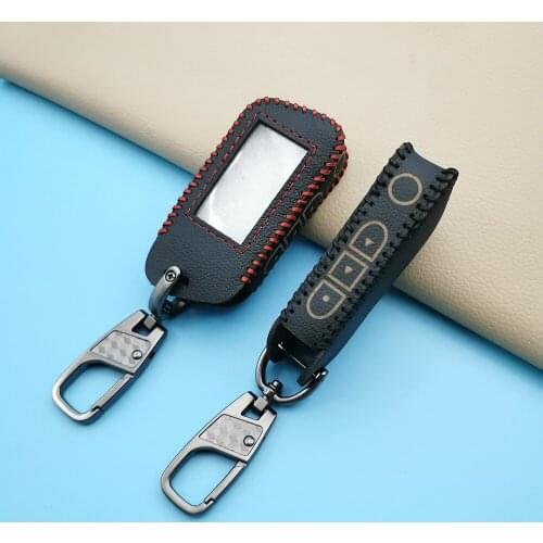 Car Key Cover Case Style Bag Accessories For Starline A93 A63 Two Way Russian Version Lcd Remote Control Car Alarm Keychain