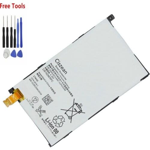 Ciszean 1x 2300mah Battery LIS1529ERPC for Z1 mini D5503 Z1 Compact M51w SO-04F Battery Batteries + Tool