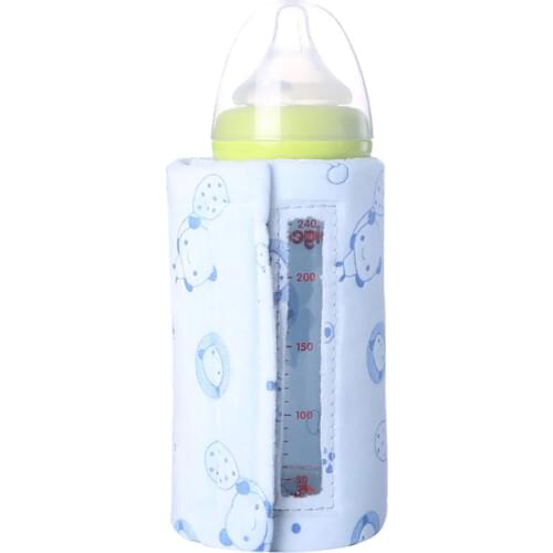 Travel Stroller USB Milk Water Warmer Baby Nursing Bottle Heater Insulated Bag Mummy bag
