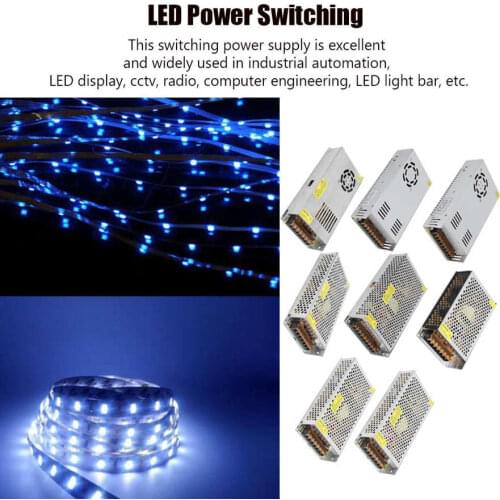 LED Power Supply Switch Driver with Bulb Transformer 100W-500W AC 110/220V to DC 12V LED Driver