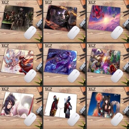 XGZ League of Legends Mouse Pad NO Lock Edge Pad To Mouse Computer Mousepad Gaming Padmouse Gamer 22X18CM Pad Big Promotion