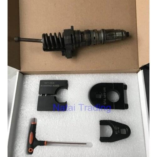 For CUMMINS ISX diesel injector disassemble tool, common rail injector nozzle EUI HEUI dismantle tool injector repair tool