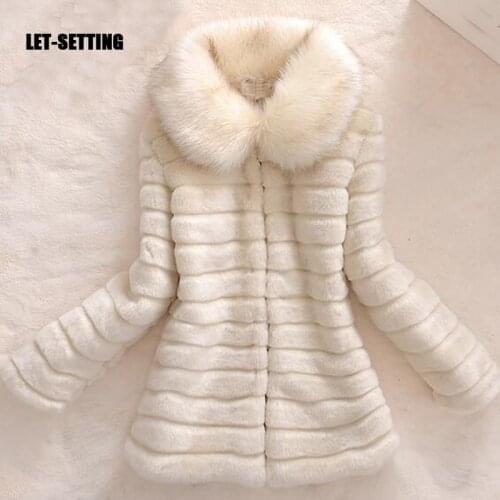 Let－Setting Artificial Fur Coats
