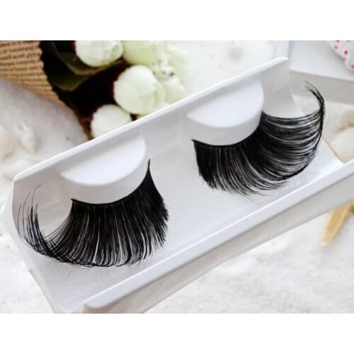 Hot Sell Winged False Eyelashes Stage Creative Feather Fake Eyelashes Handmade Lashes Makeup Tools 1 Box 1 Pairs