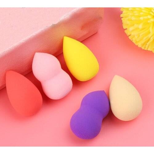 12/4pcs Mini Cosmetic Puff Soft Makeup Egg Concealer Liquid Foundation Powder Hydrophilic Sponge Make Up Beauty Tool Accessories