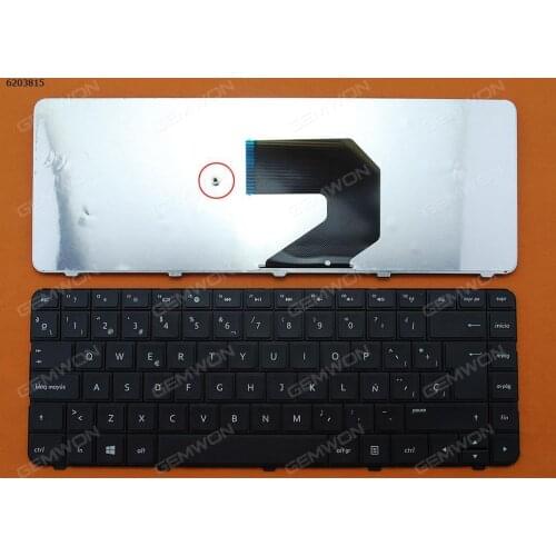 New Laptop Keyboard Spanish Version for HP Pavilion G4-1000 G6-1000 CQ43 CQ57 430 630S BLACK With Foil