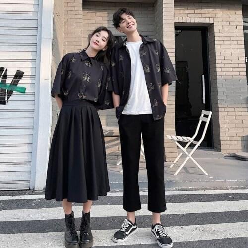 The new summer photo of 2021 couples dress shirt class couples clothes couples clothing