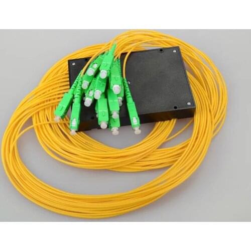 SC /APC 1x16 3.0MM PLC optical splitter SC /APC 1x16 PLC Fiber optical splitter single mode Fiber optical splitter,Free Shipping