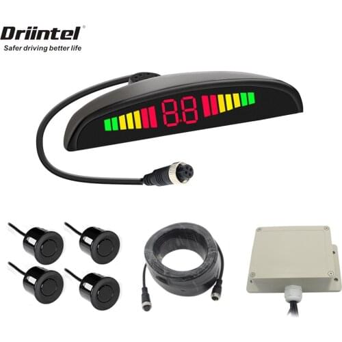 Driintel 12 ~ 24V reversing radar detection system / general purpose truck car / waterproof anti-jamming radar