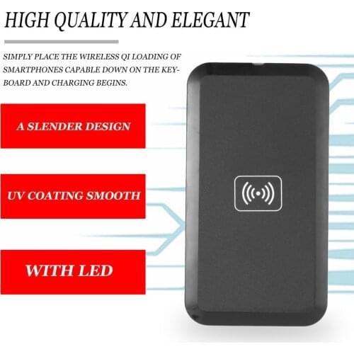 Universal Car Qi Wireless Charger Pad Fast Charging Dock Station Non-slip Mat Car Dashboard Holder Stand For IPhone Samsung