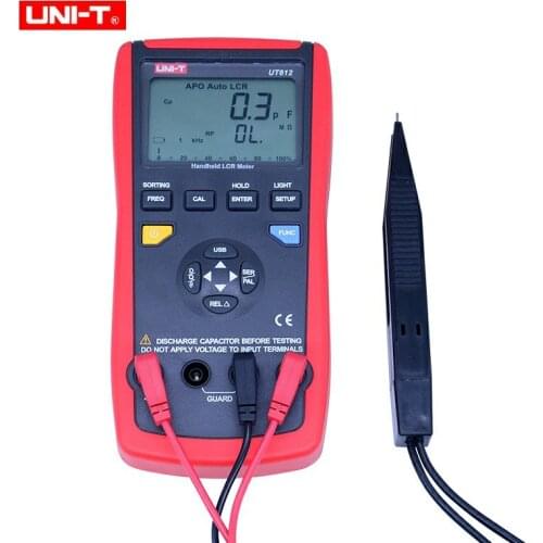 UNI-T UT612/UT611 LCR Meter; High Precision 10KHz/100KHz LCR Digital Bridge Meter / Inductor / Capacitor / Resistance Tester