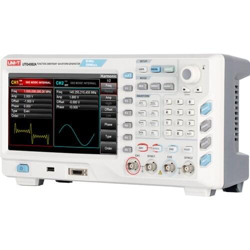 UNI-T UTG4082A function / arbitrary waveform generator 80MHz sine wave output function generator