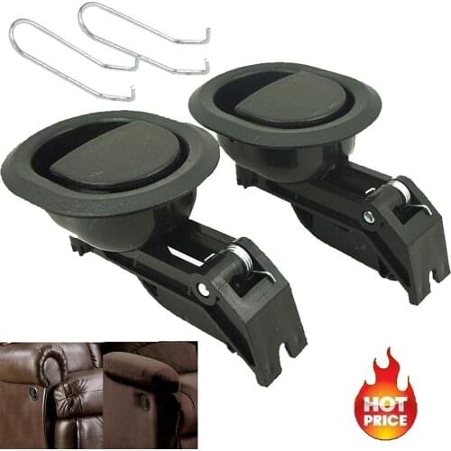 Pack of 2 Pcs) Replacement Recliner Sofa Chair Cup Handles Pull, Lever, Trigger Style，Furniture Parts