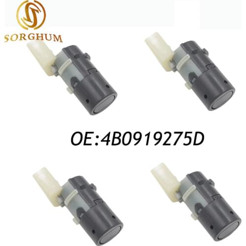 4PCS Fits for Audi A6 Allroad C5 Font Rear PDC Parking Backup Aid Sensor 4B0919275D 4B0919275B,3D0919275D,4B0919275DGRU