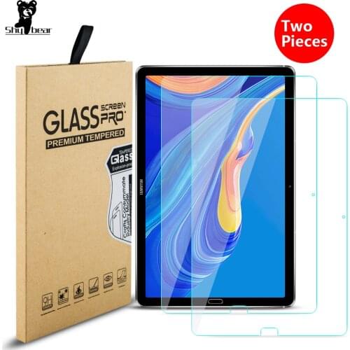 2PCS Tempered Glass for Huawei MediaPad M6 10.8, Screen Protector for M5 10.8 Tablet Protective Film for Matepad 10.4
