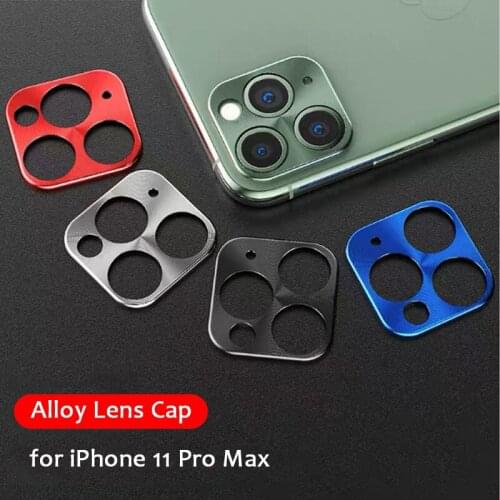 10pcs iPhone 11 Pro Max Camera Lens Protective Film Metal Camera Len Protector Cover on the for iPhone 11 Camera Cover