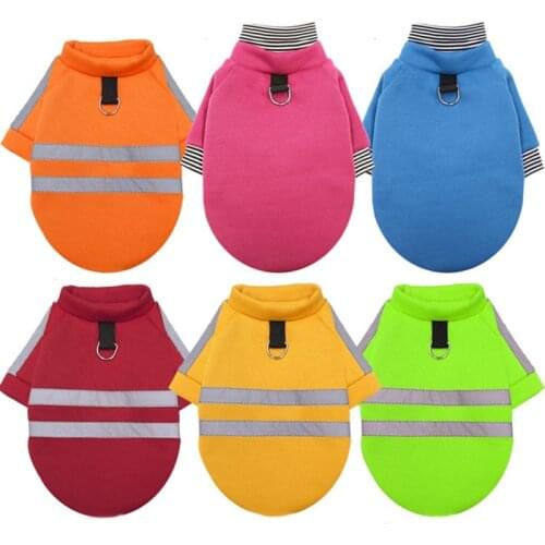 Safety Reflective Vest Clothes For Small Dogs Waterproof Dog Clothes Pet Jacket Dog Coat Clothing For Chihuahua French Bulldog