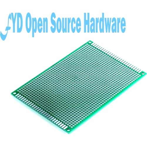 5pcs/lot 8x12CM Double Side Prototype Universal board PCB board fiberglass material 1.6MM
