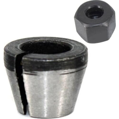 6mm 6.35mm 8mm Collet Chuck Adapter Engraving Trimming Machine Electric Router 54DC