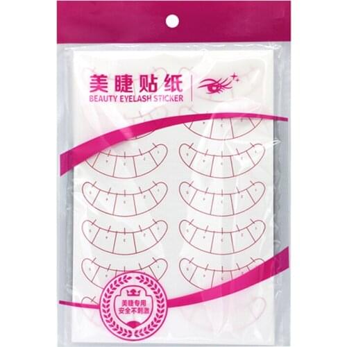 70 Pairs Eyelash Extension Paper Patches 3D Eyelash Under Eye Pads Paper Tips Sticker Wraps @ME88