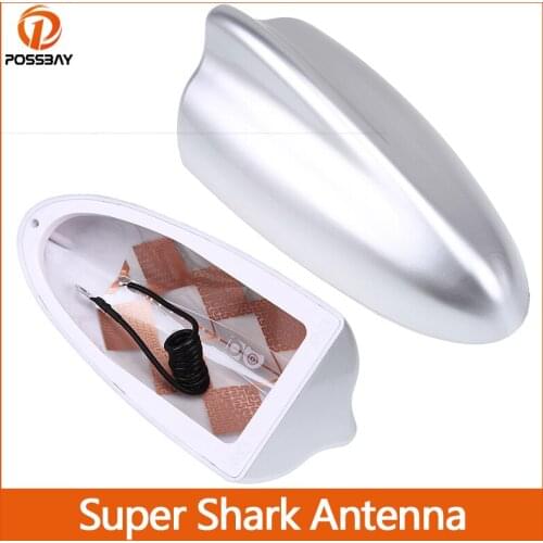 Car Shark Fin Antenna Auto Radio Aerials FM/AM Signal Amplifier Protective Cover for Mini Cooper/Suzuki Swift/Seat Ibiza/Renault