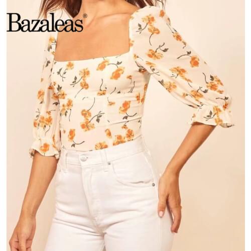 Женские шифоновые блузки Bazaleas China At AliExpress