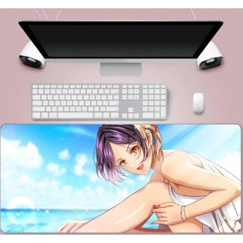 Top quality gamer accessories Xxl large mouse pad gamer mouse keyboard computer peripherals office mouse pad animation picture c