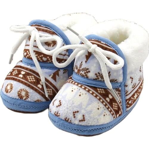 Boots Toddler Girl Boy Wool Snow Crib Shoes Winter Warm Booties First Walkers New Infants Crochet Knit Baby Boys Girl Boots