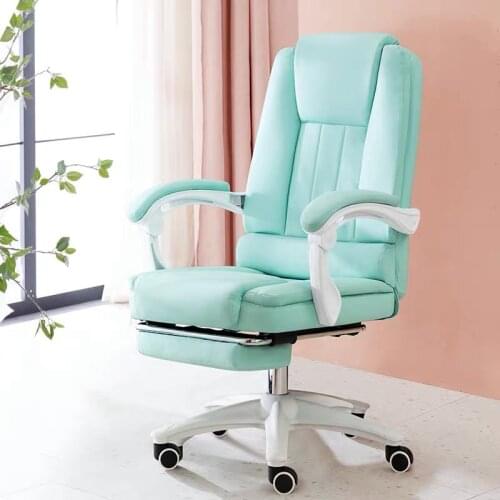 Home Chair WCG Computer Gaming Chair Reclining Armchair with Footrest Internet Cafe Chair Office Furniture Comfortable Chair
